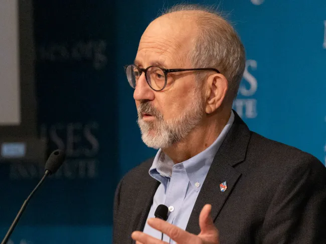 Joe Salerno at the Human Action Conference, 2024
